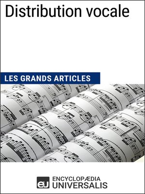 cover image of Distribution vocale